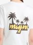 MSGM T-shirt met logoprint Wit - Thumbnail 4
