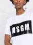 MSGM T-shirt met logoprint Wit - Thumbnail 5
