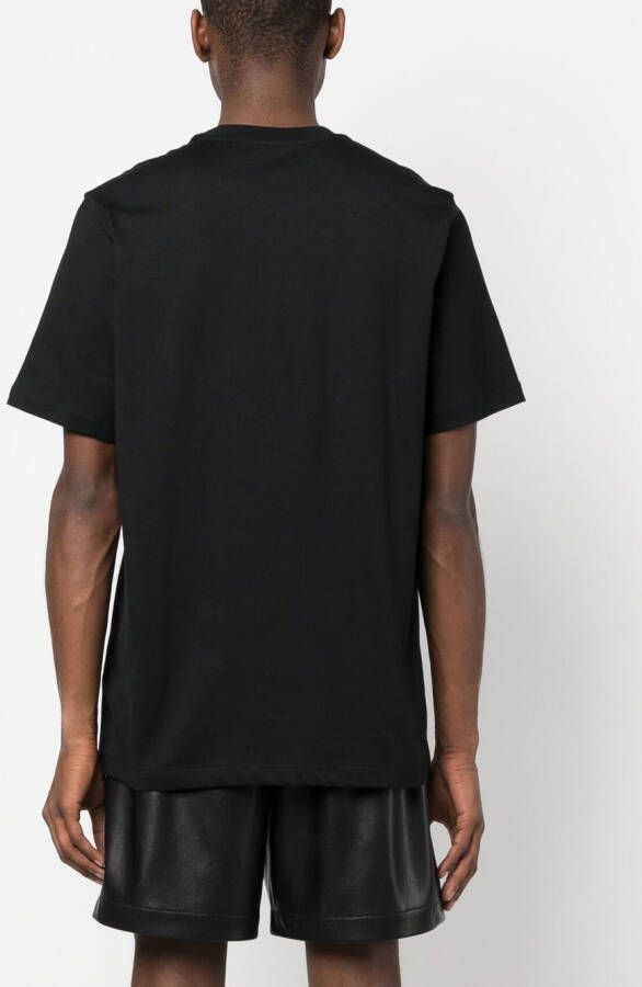 MSGM T-shirt met logoprint Zwart