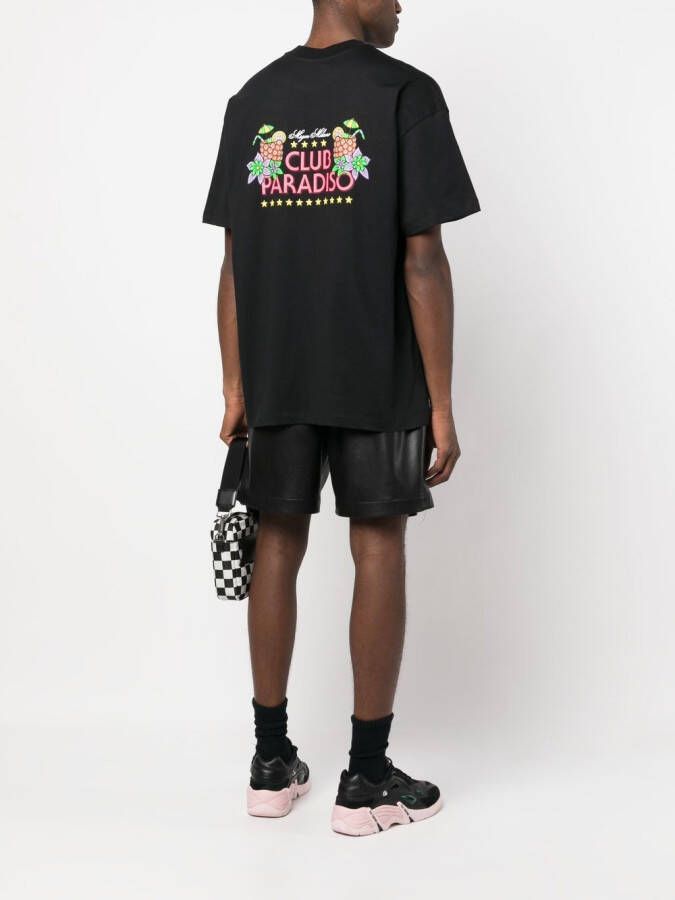 MSGM T-shirt met logoprint Zwart