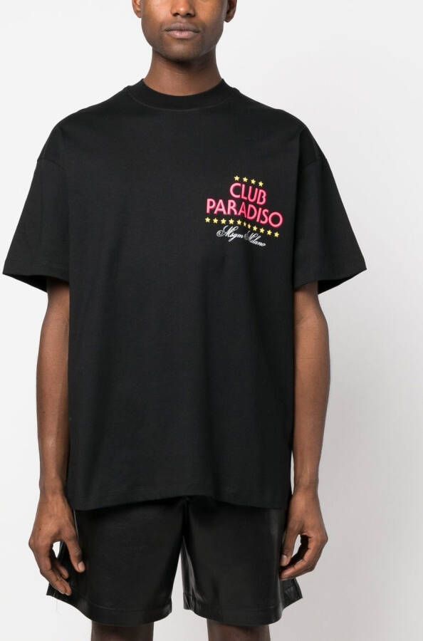 MSGM T-shirt met logoprint Zwart