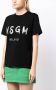 MSGM T-shirt met logoprint Zwart - Thumbnail 3