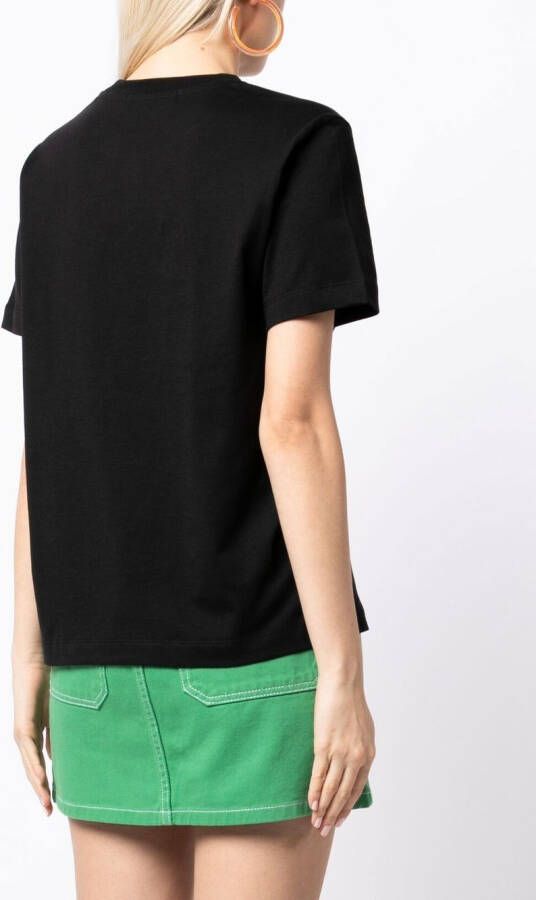 MSGM T-shirt met logoprint Zwart