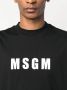 MSGM T-shirt met logoprint Zwart - Thumbnail 5