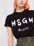 MSGM T-shirt met logoprint Zwart - Thumbnail 3
