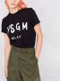 MSGM T-shirt met logoprint Zwart - Thumbnail 5