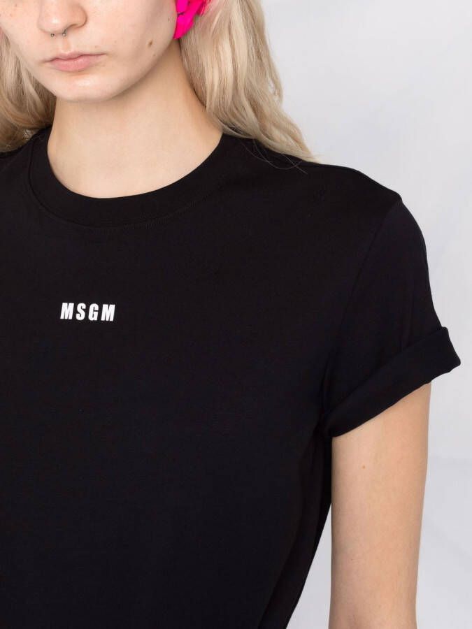 MSGM T-shirt met logoprint Zwart