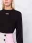 MSGM T-shirt met logoprint Zwart - Thumbnail 3