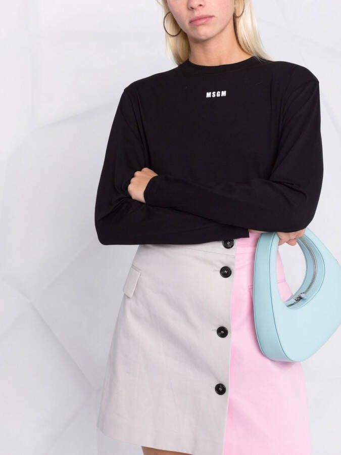 MSGM T-shirt met logoprint Zwart