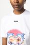 MSGM T-shirt met print Wit - Thumbnail 5