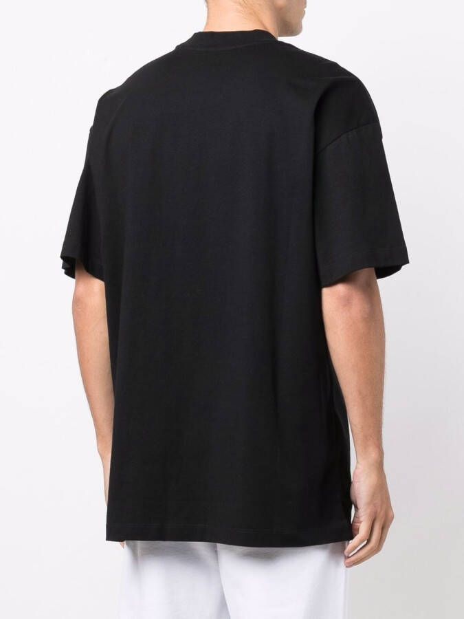 MSGM T-shirt met print Zwart