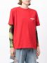 MSGM T-shirt met ronde hals Rood - Thumbnail 3