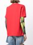 MSGM T-shirt met ronde hals Rood - Thumbnail 4