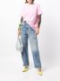 MSGM T-shirt met ronde hals Roze - Thumbnail 2