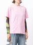MSGM T-shirt met ronde hals Roze - Thumbnail 3