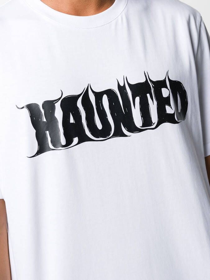 MSGM T-shirt met ronde hals Wit
