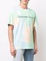 MSGM T-shirt met tie-dye print Groen - Thumbnail 3