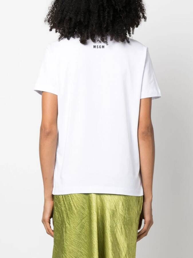 MSGM T-shirt Wit