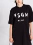 MSGM T-shirtjurk met logoprint Zwart - Thumbnail 3