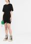 MSGM T-shirtjurk met ruche Zwart - Thumbnail 2