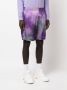 MSGM Trainingsshorts met tie-dye print Paars - Thumbnail 3