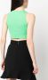 MSGM Top met logoprint Groen - Thumbnail 4