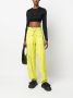 MSGM Top met logoprint Zwart - Thumbnail 2