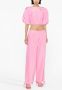 MSGM Top met pofmouwen Roze - Thumbnail 2
