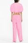 MSGM Top met pofmouwen Roze - Thumbnail 4