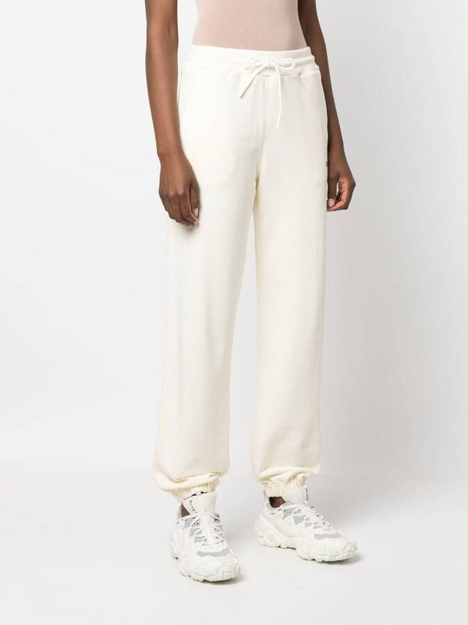 MSGM Trainingsbroek met logoprint Beige