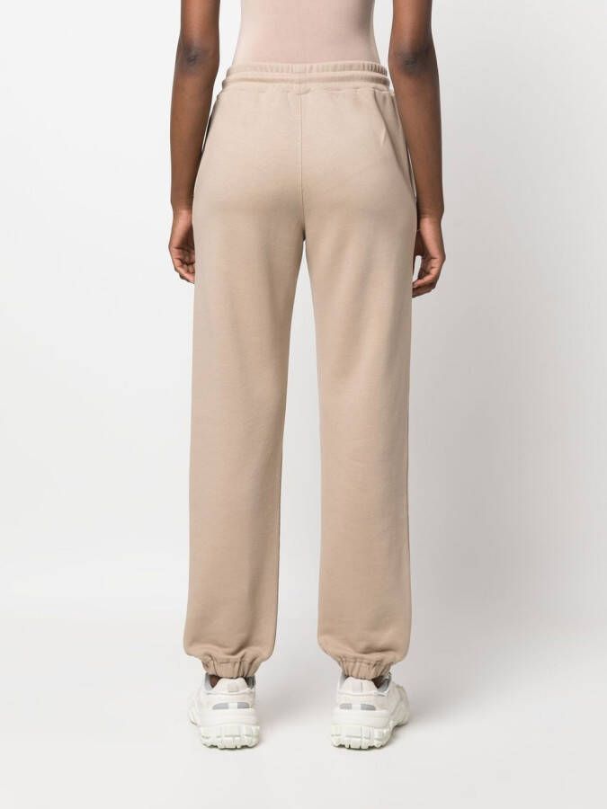 MSGM Trainingsbroek met logoprint Beige