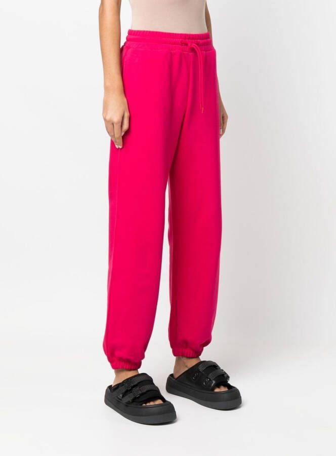MSGM Trainingsbroek met logoprint Roze