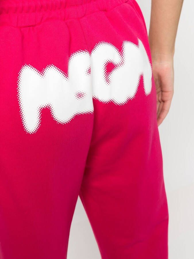 MSGM Trainingsbroek met logoprint Roze