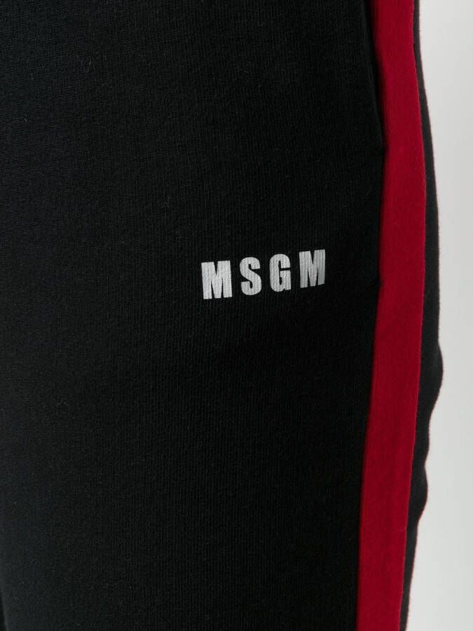 MSGM Trainingsbroek met zijvlak Zwart