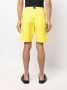 MSGM Trainingsshorts met contrasterend stiksel Geel - Thumbnail 4