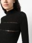MSGM Gebreide top Zwart - Thumbnail 5