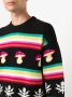 MSGM Trui met jacquard patroon Zwart - Thumbnail 5