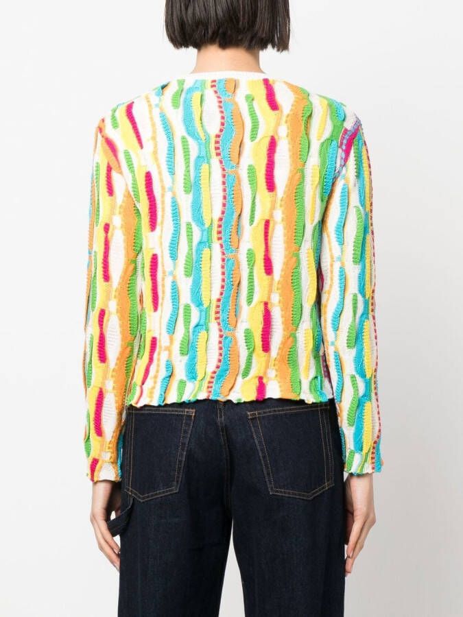 MSGM Trui met ronde hals Wit