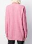MSGM Trui verfraaid met kristallen Roze - Thumbnail 4