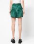 MSGM Shorts met pied-de-poule print Groen - Thumbnail 4