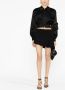 Mugler Asymmetrische mini-rok Zwart - Thumbnail 2