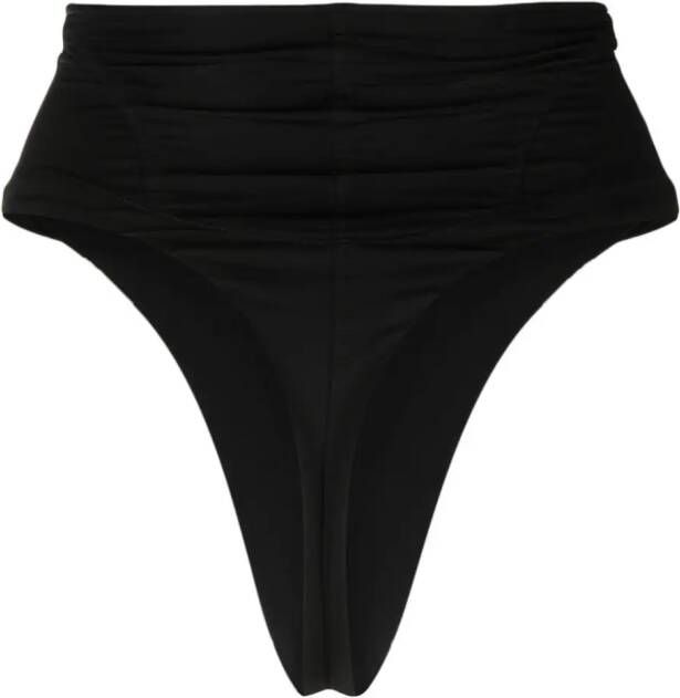 Mugler High waist bikinislip Zwart