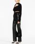 Mugler Asymmetrische top Zwart - Thumbnail 4