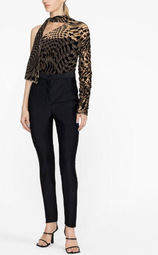 Mugler Skinny broek Zwart