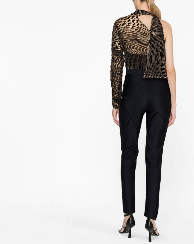 Mugler Skinny broek Zwart