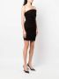 Mugler Off-shoulder jurk Bruin - Thumbnail 3