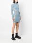 Mugler Jurk met vlakken Blauw - Thumbnail 3