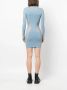Mugler Jurk met vlakken Blauw - Thumbnail 4