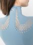 Mugler Jurk met vlakken Blauw - Thumbnail 5