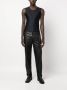 Mugler Mouwloze top Zwart - Thumbnail 2